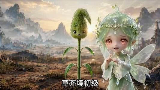 《从狗尾巴草进化通天神木（101集）（夸克网盘）》短剧封面
