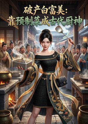 《破产白富美:靠预制菜成古代厨神(160集)AI短剧(夸克网盘)》短剧封面