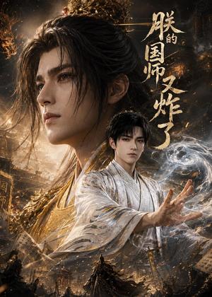 《朕的国师又炸了（53集）AI短剧（夸克网盘）》短剧封面