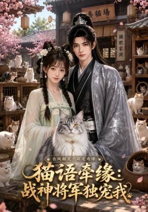 《猫语牵缘:战神将军独宠我(35集)(夸克网盘)》短剧封面