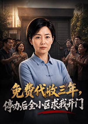 《免费代收三年,停办后全小区求我开门(31集)AI短剧(夸克网盘)》短剧封面