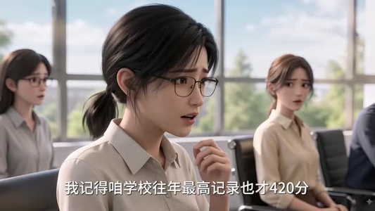 高考出分前一晚,兑换北大录取书 《高考出分前一晚,兑换北大录取书》短剧封面