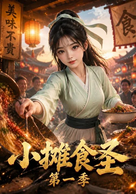 小摊食圣第一季 《小摊食圣第一季》短剧封面