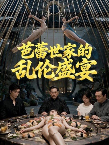 AI擦边短剧:芭蕾世家的乱伦晚宴 《AI擦边短剧:芭蕾世家的乱伦晚宴》短剧封面