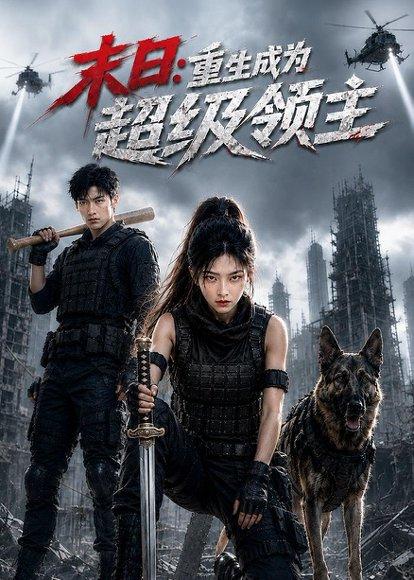 《末日：重生成为超级领主（71集）AI短剧（百度网盘）》短剧封面