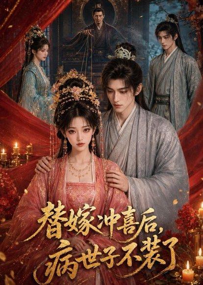 《替嫁冲喜后,病世子不装了(28集)(百度网盘)》短剧封面