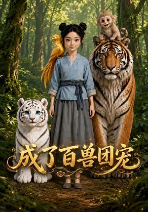 《成了百兽团宠(35集)(夸克网盘)》短剧封面