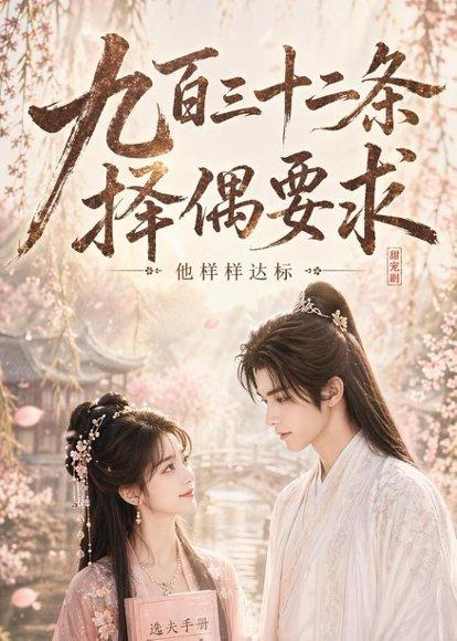 《九百三十二条择偶要求,他样样达标(45集)(百度网盘)》短剧封面