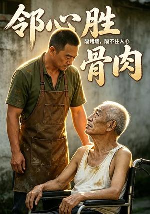 《邻心胜骨肉(45集)AI短剧(夸克网盘)》短剧封面