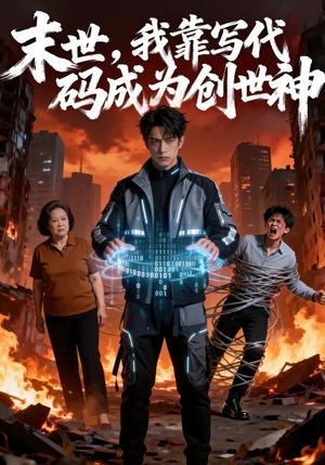 《末世，我靠写代码成为创世神（35集）Ai短剧（夸克网盘）》短剧封面