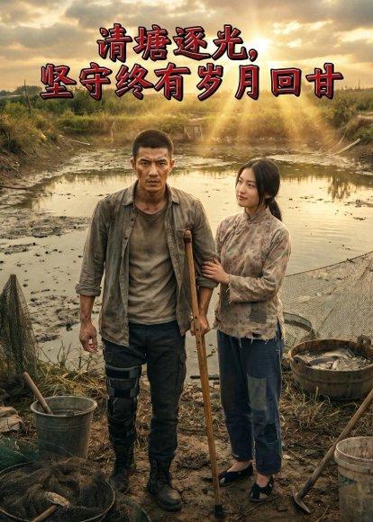 《清塘逐光,坚守终有岁月回甘(38集)Ai短剧(百度网盘)》短剧封面