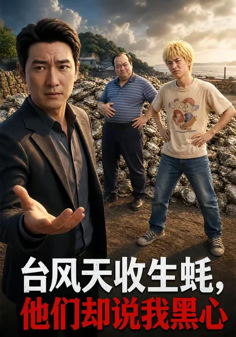《台风天收生蚝,他们却说我黑心(51集)(夸克网盘)》短剧封面