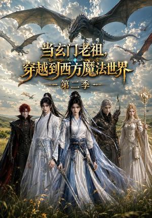 《当玄门老祖，穿越到西方魔法世界第二季（111集）（夸克网盘）》短剧封面