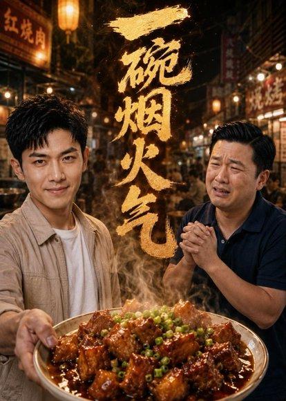《一碗烟火气（41集）Ai短剧（百度网盘）》短剧封面