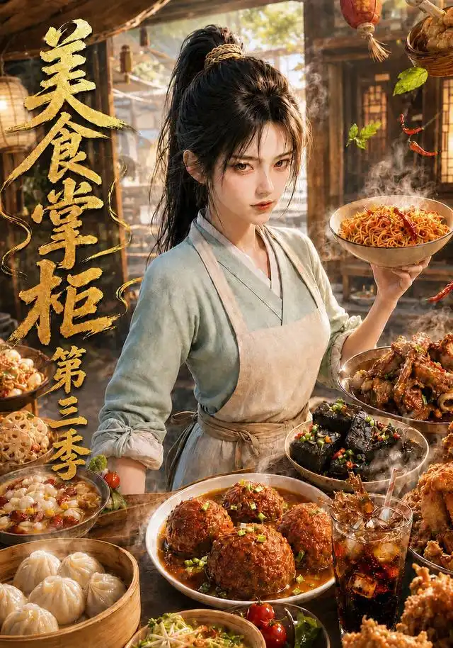 美食掌柜第三季 《美食掌柜第三季》短剧封面