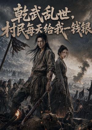 《乾武乱世,村民每天给我一钱银(61集)(夸克网盘)》短剧封面