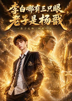 《李白哪有三只眼，老子是杨戬（81集）AI短剧（夸克网盘）》短剧封面