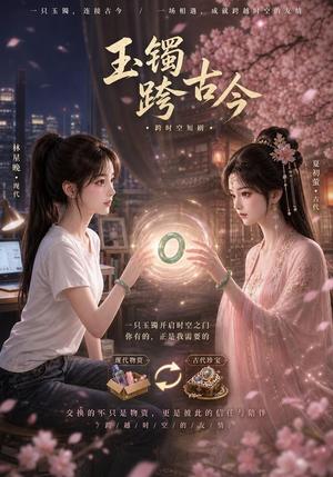《玉镯跨古今（62集）（夸克网盘）》短剧封面