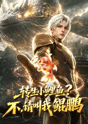 《转生小鲤鱼?不,请叫我鲲鹏!(61集) AI短剧(夸克网盘)》短剧封面