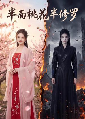 《半面桃花半修罗（27集）AI短剧（夸克网盘）》短剧封面