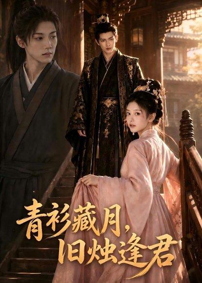 《青衫藏月,旧烛逢君(56集)(百度网盘)》短剧封面