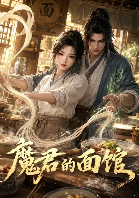 《魔君的面馆(60集)(夸克网盘)》短剧封面
