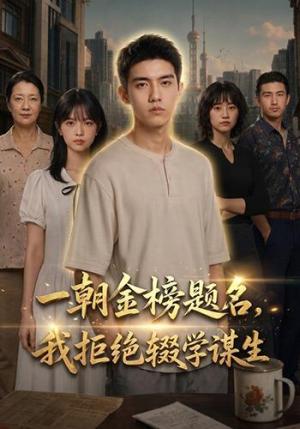 《一朝金榜题名,我拒绝辍学谋生(90集)AI短剧(夸克网盘)》短剧封面