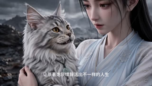 穿成炮灰:我有小猫系统和魔尊 《穿成炮灰:我有小猫系统和魔尊》短剧封面