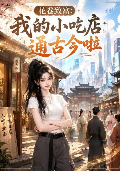 《花卷致富：我的小吃店通古今啦（89集）（百度网盘）》短剧封面