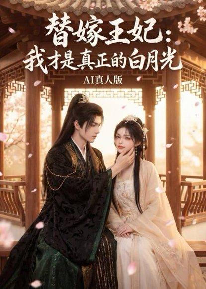 《替嫁王妃：我才是真正的白月光AI真人版（30集）Ai短剧（百度网盘）》短剧封面