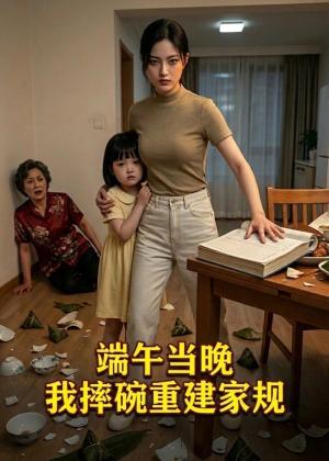 《端午当晚,我摔碗重建家规(55集)AI短剧(夸克网盘)》短剧封面
