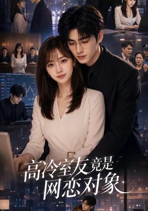 《高冷室友竟是网恋对象(54集)(夸克网盘)》短剧封面