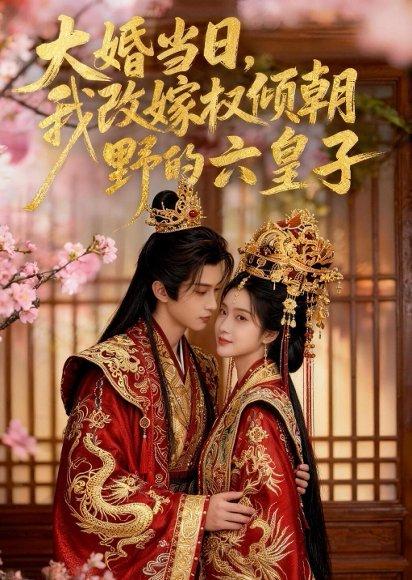 《大婚当日，我改嫁权倾朝野的六皇子（30集）AI短剧（百度网盘）》短剧封面