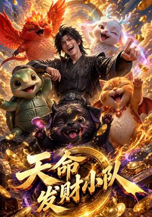 《天命发财小队(98集)(夸克网盘)》短剧封面