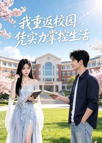 《我重返校园，凭实力掌控生活（60集）AI短剧（百度网盘）》短剧封面