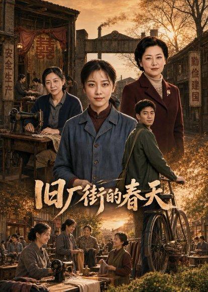 《旧厂街的春天（40集）AI短剧（百度网盘）》短剧封面