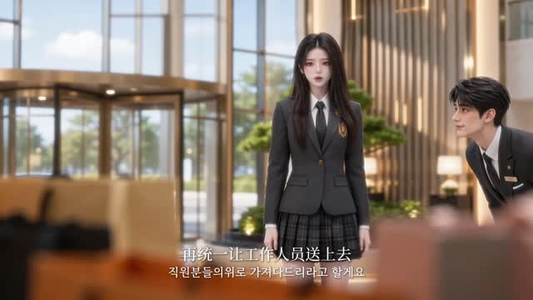 韩国高校:假千金的伪装日常 《韩国高校:假千金的伪装日常》短剧封面