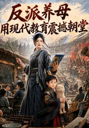《反派养母,用现代教育震撼朝堂(58集)(夸克网盘)》短剧封面