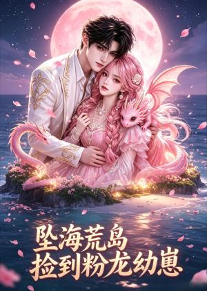 《坠海荒岛捡到粉龙幼崽(30集)(夸克网盘)》短剧封面