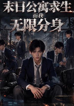 《末日公寓求生，而我无限分身（106集）（夸克网盘）》短剧封面