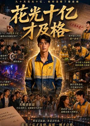 《花光十亿才及格（58集）AI短剧（夸克网盘）》短剧封面