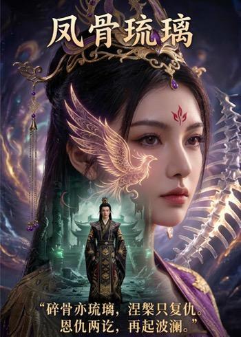 《凤骨琉璃(61集)Ai短剧(百度网盘)》短剧封面