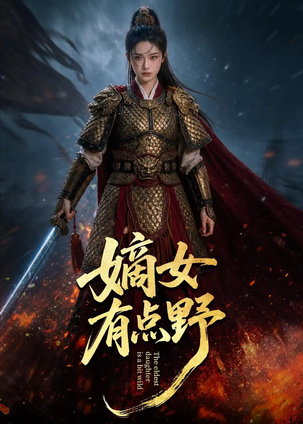 嫡女有点野 《嫡女有点野》短剧封面