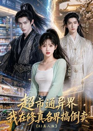 《超市通异界,我在修真各界搞倒卖AI真人版(68集)(夸克网盘)》短剧封面