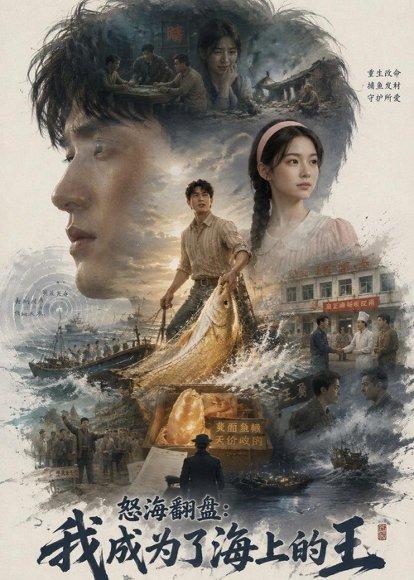 《怒海翻盘:我成为了海上的王(73集)(百度网盘)》短剧封面