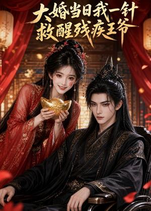 《大婚当日我一针救醒残疾王爷(38集)(夸克网盘)》短剧封面