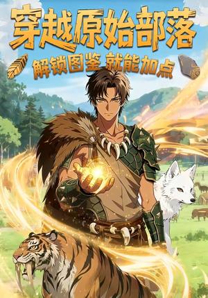 《穿越原始部落,解锁图鉴就能加点(94集)(夸克网盘)》短剧封面