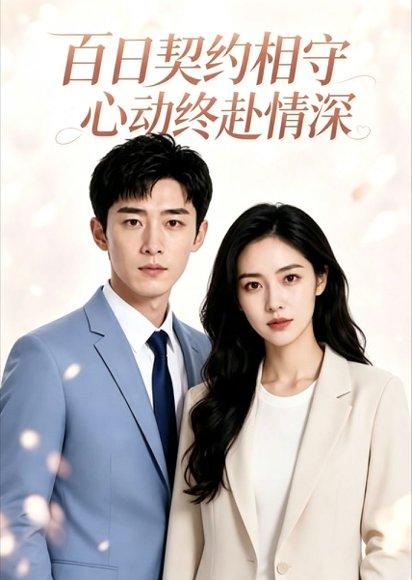《百日契约相守,心动终赴情深(50集)(百度网盘)》短剧封面