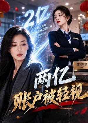 《两亿账户被轻视(21集)AI短剧(夸克网盘)》短剧封面