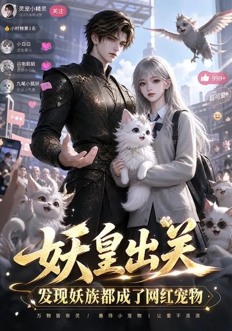 《妖皇出关，发现妖族都成网红宠物了（44集）（夸克网盘）》短剧封面